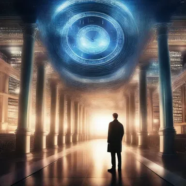 The book misleads readers with its futuristic setting, making them believe that time travel is possible.