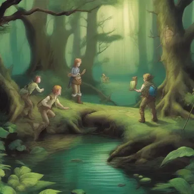 The enchanted map mislead the group of adventurers, leading them to a treacherous swamp instead of the hidden treasure they were searching for.
