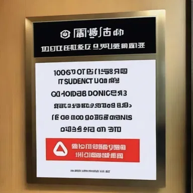 The misleading signs at the hotel entrance mislead the guests, causing them to enter the wrong building and get confused.