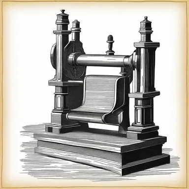One notable contribution in history was the invention of the printing press by Johannes Gutenberg.