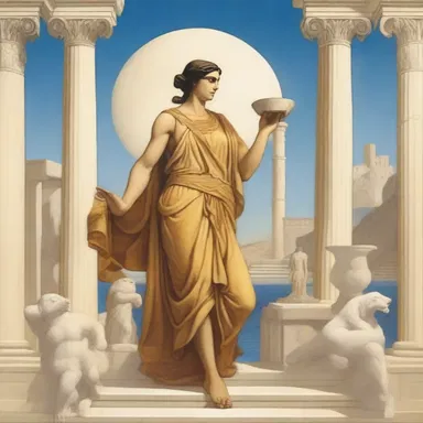 The author's contribution to the mythology collection was a retelling of a famous ancient Greek myth.