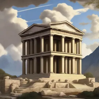 According to Greek mythology, the gods lived on the first floor of Mount Olympus.
