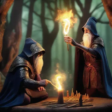 In the magical realm of Zendor, wizards engage in epic battles of nim using enchanted matchsticks.