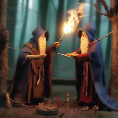 In the magical realm of Zendor, wizards engage in epic battles of nim using enchanted matchsticks.