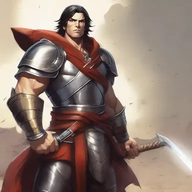 The protagonist's jubilation was contagious as he achieved his lifelong dream of becoming the strongest warrior.