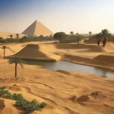 In ancient Egypt, the supernatant of the Nile River provided fertile land for agriculture.