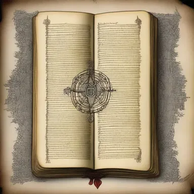 In the novel, the protagonist stumbled upon a hidden manuscript that revealed the supernatant of a secret society's rituals.