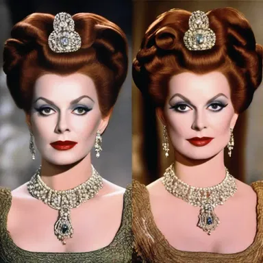 In the historical film, the actress wore heavy makeup with ceruse to accurately depict the fashion trends of the time period.