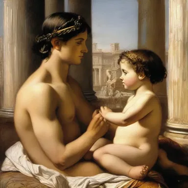 In ancient Rome, the ability to bear children was considered a significant sex characteristic for women.