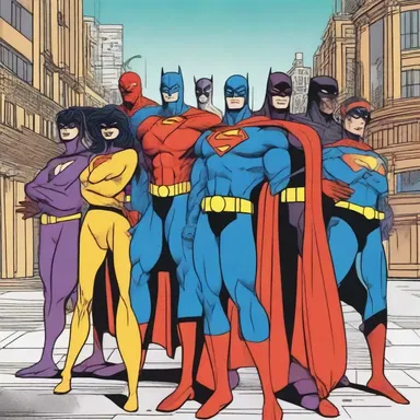 The comic strip depicted a group of sororal superheroes who fought crime and protected their city with sisterly love and unity.