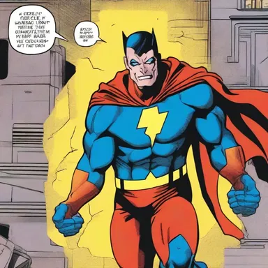 The comic book series had a tragic superhero who always struggled with personal demons.
