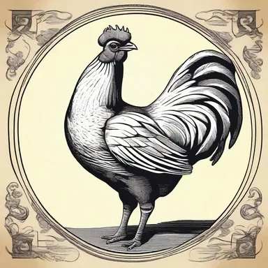 In Greek mythology, the capon was associated with the god Apollo, who was said to favor its flesh as an offering.