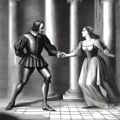 In William Shakespeare's play 'Romeo and Juliet', he uses head rhyme to build tension with the repetition of the 'f' sound in 'From forth the fatal loins of these two foes'