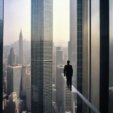 The film featured a stunning cinematography with breathtaking shots of tall skyscrapers, highlighting their impressively difficult height and scale.