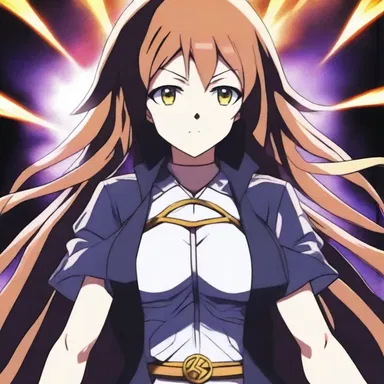 The main character in this anime series possesses special powers to protect herself and others from being dispossessed by the villain.