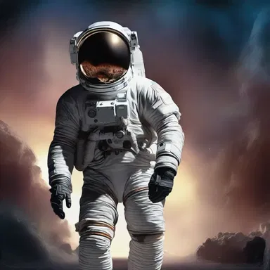 In the astronautical science fiction novel, the protagonist embarks on a thrilling space mission to explore distant galaxies.