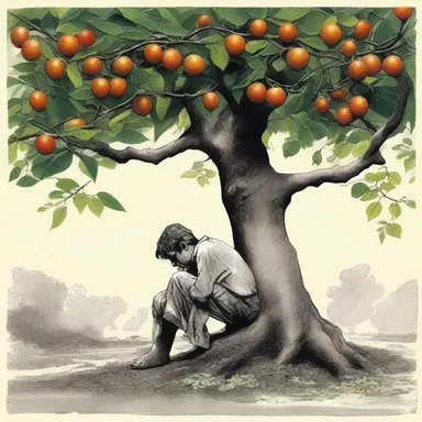 In the novel, the protagonist finds solace under the shade of the medlar tree, contemplating the complexities of life.