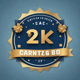 Design a unique and striking party logo for the '2k20 O/L & 2k23 A/L Batch'. Incorporate elements of celebration, education, and camaraderie.