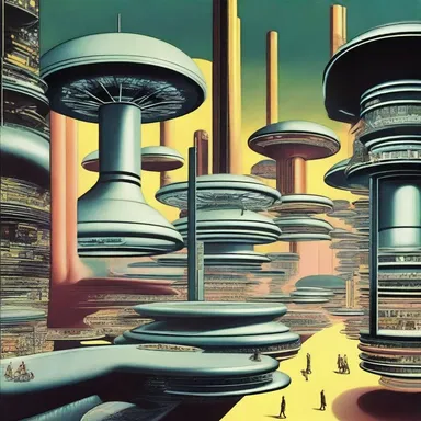 The science fiction novel depicted a futuristic society where the sorriness of technological dependency was explored.