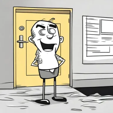 In the cartoon, the mischievous character caused depredation by vandalizing public property.