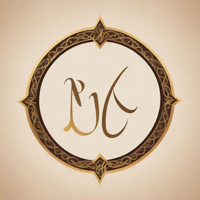 Design the name 'Muhammad Zubair' in elegant and stylized Arabic script