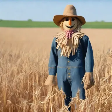 Why did the scarecrow get a promotion? Because he was outstanding in his field - fringed with cornstalks!