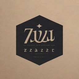 An expertly crafted logo for a men's salon, showcasing masculine sophistication with the inclusion of the name 'Zafar' in a stylish, bold typography.