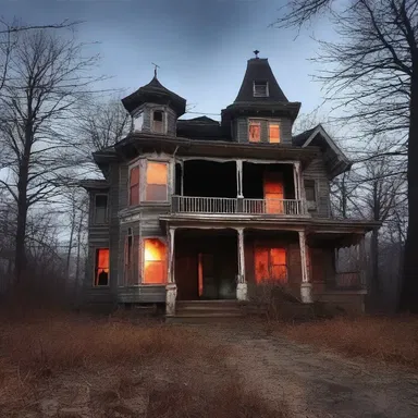 The haunted house was filled with eerie conductors that crackled and sparked with paranormal energy.