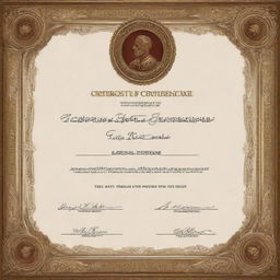 Create an official certificate with ornate borders and elegant typography. It should be titled 'Certificate of Achievement' and the recipient's name should be 'Qais Malikzada'.