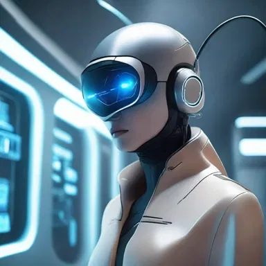 The futuristic technology featured in the story befogged the minds of the characters, leaving them confused and uncertain.