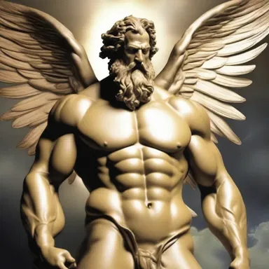 In Greek mythology, Zeus punished the mortal who tried to boast about his fictitious godlike powers by turning him into a buzzing fly, thus exposing his bosh.