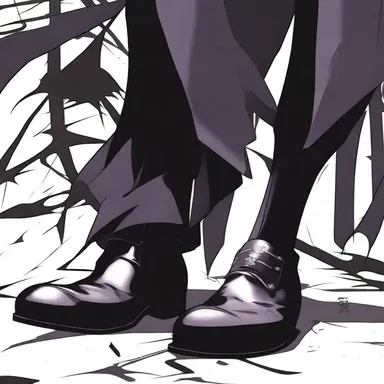 In the popular anime series, the villain is often depicted with a cloven foot, symbolizing their association with evil forces.