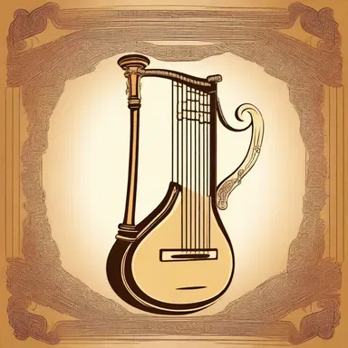 According to Greek mythology, the invention of the lyre is ascribed to the god Hermes.
