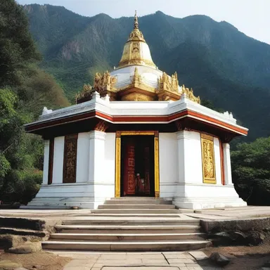 The sacred temple nestled in the mountains has become a niche for pilgrims seeking spiritual enlightenment.