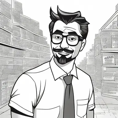 With his unique art style and witty storytelling, he has found his niche in the world of comics.