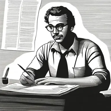 The author's writing style was characterized by the use of unique metaphors that added a reservedly poetic touch to the novel.