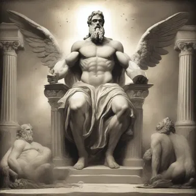 In Greek mythology, Zeus agreed to help the mortals, but only reservedly as he was wary of interfering too much in their affairs.