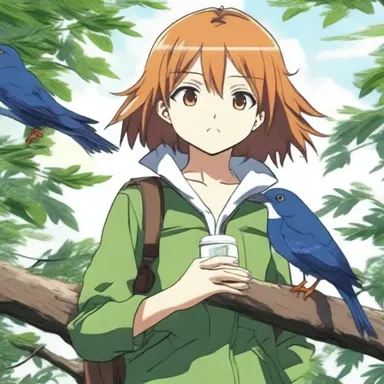 The main protagonist in the anime series had the unique ability to communicate with and fledge birds, protecting them from harm.