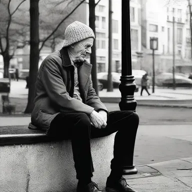 I told him a hilarious joke, but it went unheeded as he was lost in his own thoughts.