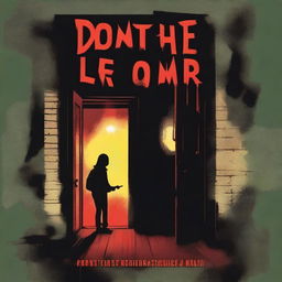 A high-quality digital art image depicting a horror movie poster