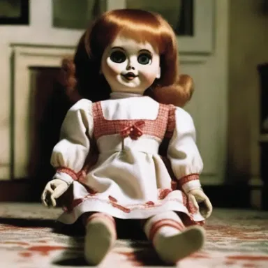 The horror movie depicted the avariciously possessed doll terrorizing its victims in a quest for more wealth.