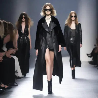 The fashion designer incorporated a stylish rocker into their runway show, adding a touch of edginess to the collection.