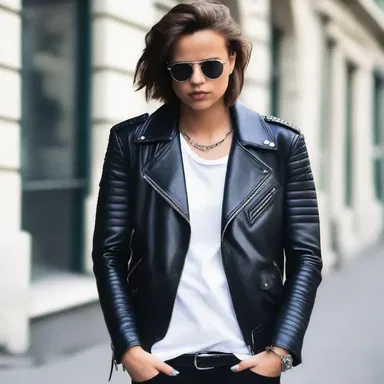The fashion industry has recently reintroduced the rocker style, characterized by leather jackets, band t-shirts, and studded accessories.