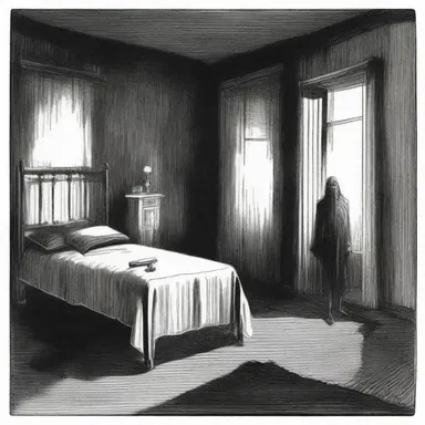 The horror novel had chilling illustrations that were interleaved with the text, creating a creepy atmosphere for the readers.