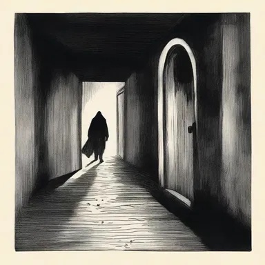 The horror novel had chilling illustrations that were interleaved with the text, creating a creepy atmosphere for the readers.