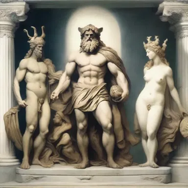 According to Greek mythology, the gods would interleave among humans in disguise to observe their actions and test their character.