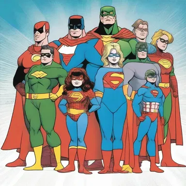 The onymous superheroes in the comic book series are beloved by fans of all ages.
