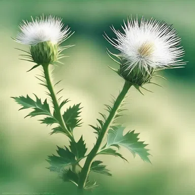 In the animated series, the white thistle is often depicted as a mischievous character with the ability to shoot spines from its leaves.