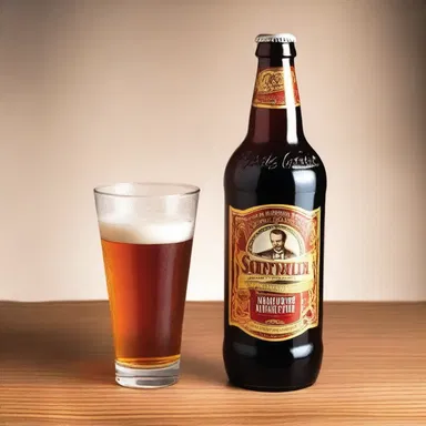 In the movie theater, I ordered a sarsaparilla to enjoy during the film.