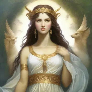 In Greek mythology, the goddess of hopefulness was Elpis, who was depicted as bringing hope to humanity.